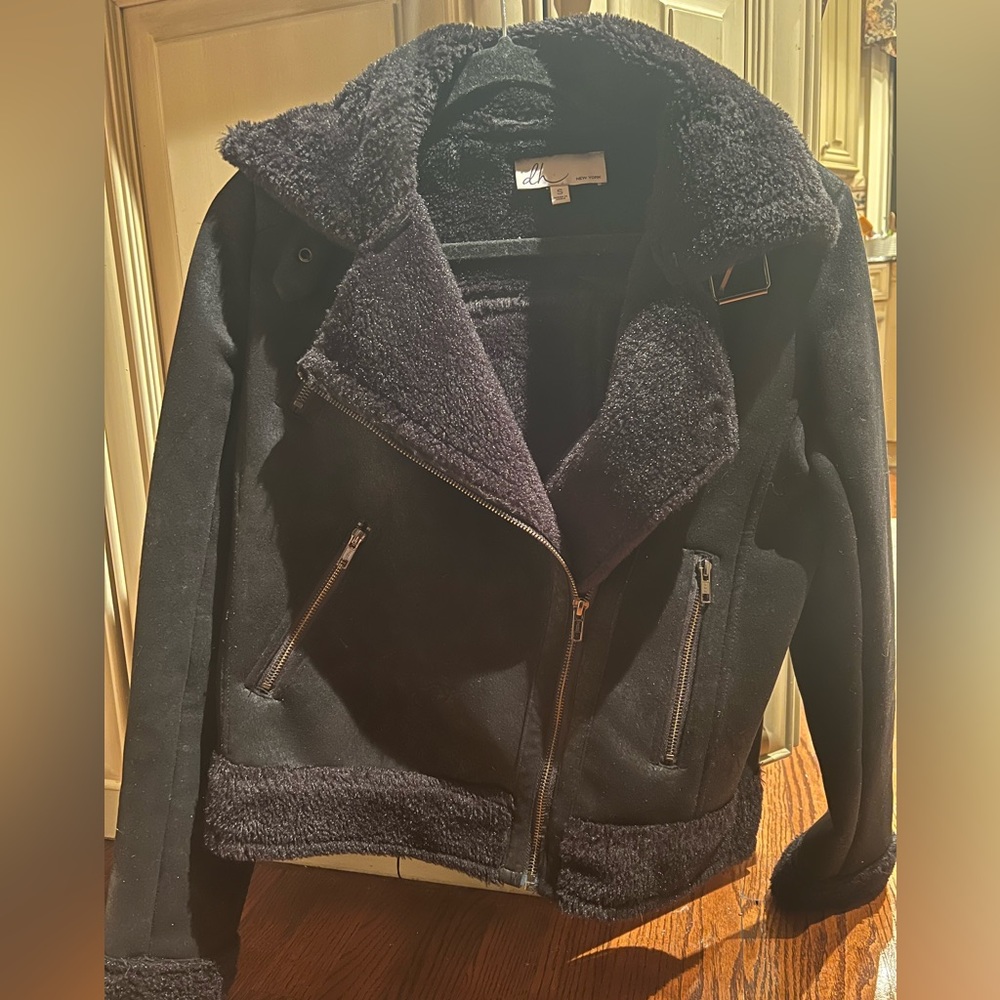 DH New York black comfy jacket